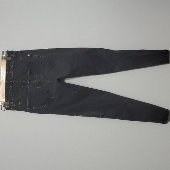 Love Culture jeans women's size 3 black tannish distressed areas distressing - Picture 12 of 14